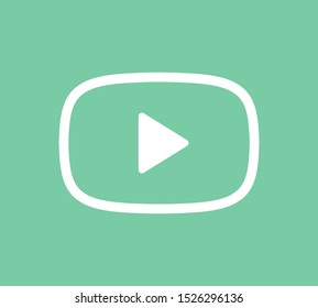 Video play, icon vector illustration EPS10