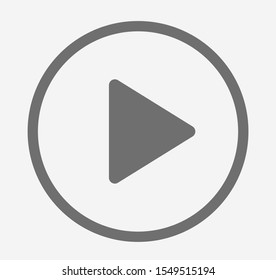 Video play, icon vector illustration EPS10