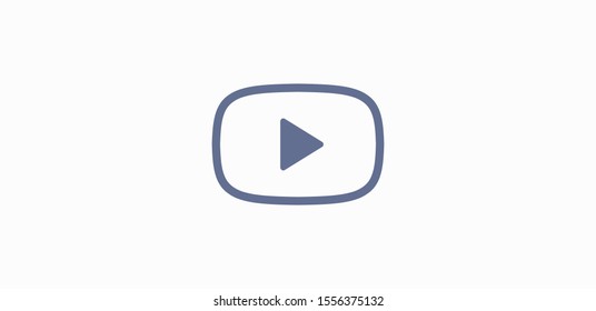 Video play, icon vector illustration EPS10