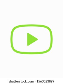 Video play, icon vector illustration EPS10