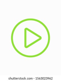 Video play, icon vector illustration EPS10