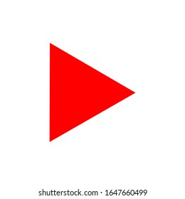 ilustración vectorial de icono de reproducción de vídeo