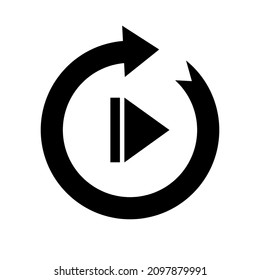 video play icon vector illustration