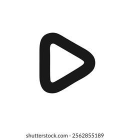 video play icon vector image