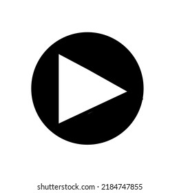 Video Play Pause Icon und Illustration Design