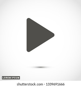 video play vector eps 10 icon