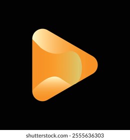 Video player abstract logo, vector Media Play Logo Design, Media Player Logo Icon, Modern Play Button, Play button media logo icon, media play technology icon