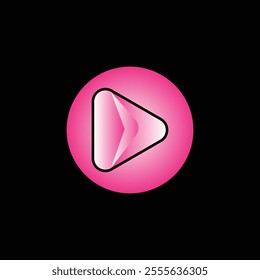 Video player abstract logo, vector Media Play Logo Design, Media Player Logo Icon, Modern Play Button, Play button media logo icon, media play technology icon