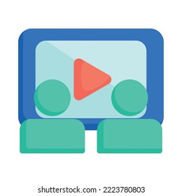 video player and avatar people