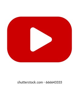 Video Player Button – stock vector