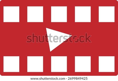 Video player display frame - vecto