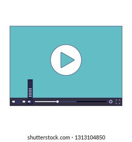 video player display screen