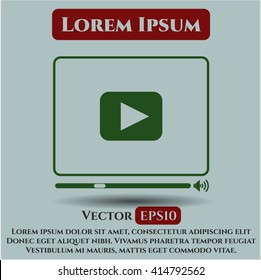 Video Player-Symbol