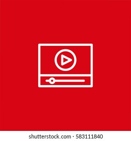 Icono del reproductor de vídeo
