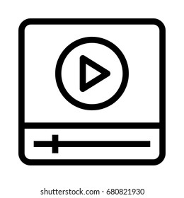 Video player Icon