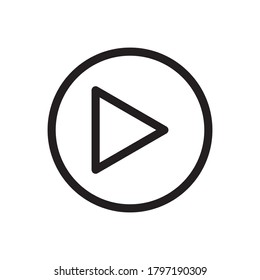 video player icon black design