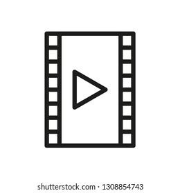 Video Player Icon And Symbol