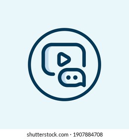 video player icon. Video Icon, Video Vector, Video camera icon, 