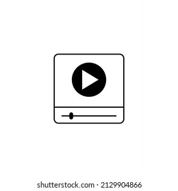 icono del reproductor de vídeo. Ilustración del vector EPS 10. icono de la ventana del jugador
Icono de reproductor de medios
Icono de reproductor de medios en diseño de estilo plano de moda. Ilustración gráfica vectorial. Adecuado para diseño de sitios web, logotipo, aplicación