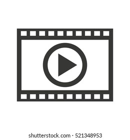 video player isolated icon vector illustration design