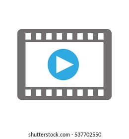 video player isolated icon vector illustration design