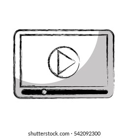 video player isolated icon vector illustration design