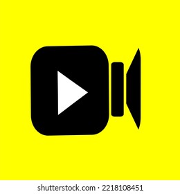 video player logo design for templates and application support