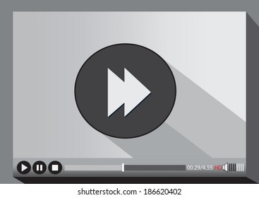 Video player media for web
