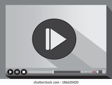 Video player media for web