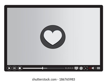 Video player media for web and mobile apps