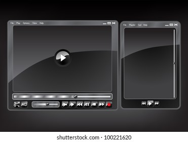 Video player skin