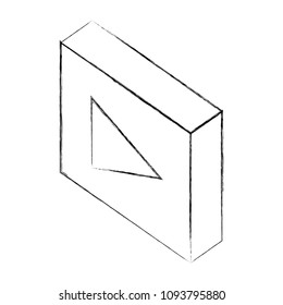 video player social media isometric