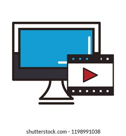 Video player symbol