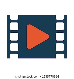 Video player symbol