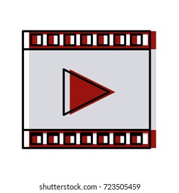 Video player symbol