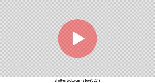 Video Player Transparent Background Illusttation