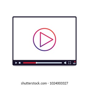 video player ui design