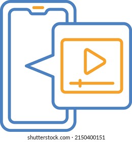 Video Player vector icon. Can be used for printing, mobile and web applications.
