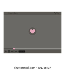 Video player for viewing. Video player for web sites and web pages.