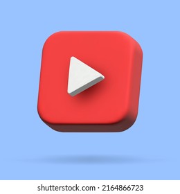 Video Player Web Page Play Button Stock Vector (Royalty Free ...