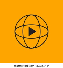Video player for web,icon