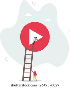 Produção de vídeo e edição de filmes ou processo de criação. vida dos personagens .