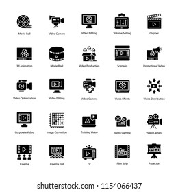 
Video Production Icons 
