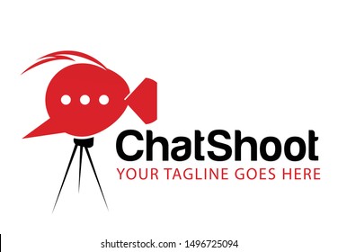 Video production logo design template. Eps 8
