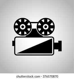 Video projector icon