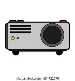 video projector icon image 