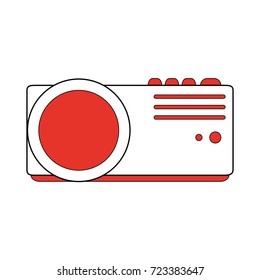video projector icon image 