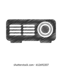 video projector isolated icon