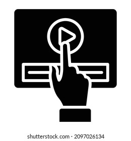 Video promotion vector icon  Which Can Easily Modify Or Edit 

