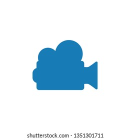 Video recorder graphic design template vector isolated illustration